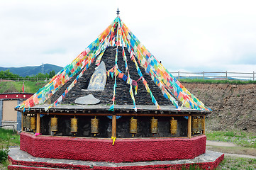 Image showing Tibetan lamasery