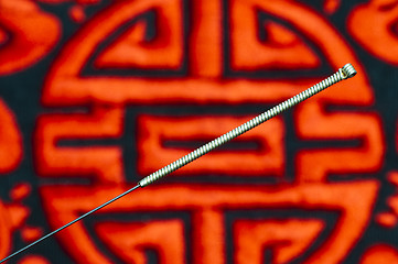 Image showing acupuncture needle