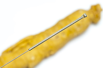 Image showing acupuncture needle