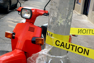 Image showing Caution