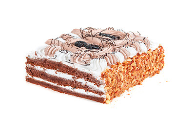 Image showing tasty nuts cake