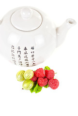 Image showing berry tea