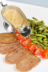 Image showing grilled beef tongue