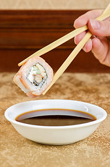 Image showing the sushi