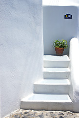 Image showing Houses of Santorini in details