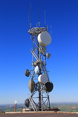 Image showing Microwave Tower