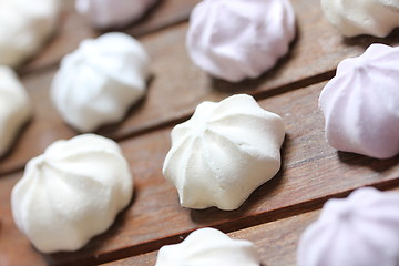 Image showing mini meringues