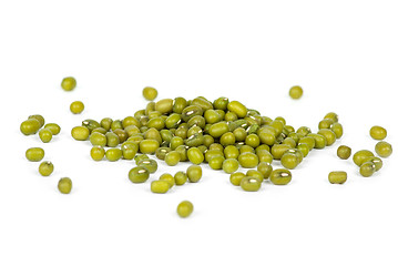 Image showing Green mung beans 