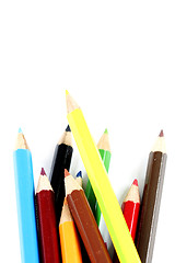 Image showing Close-up pencil.