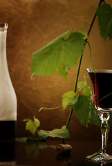 Image showing Red wine