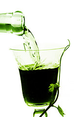 Image showing Red wine