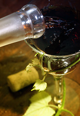 Image showing Red wine