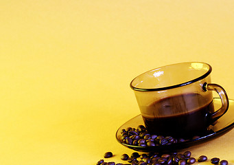 Image showing Cup with coffee