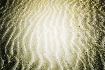 Image showing Beach with soft sand