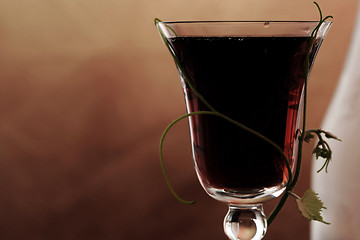 Image showing Red wine