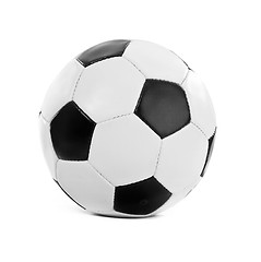 Image showing Football ball isolated on a white background. Soccer ball