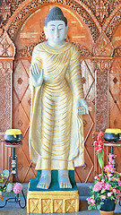 Image showing statue in buddhist temple