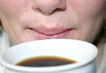 Image showing drink coffee