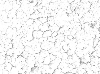 Image showing Cracks on white surface - background