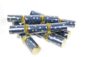 Image showing christmas crackers