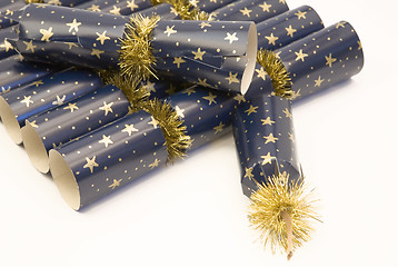 Image showing christmas crackers