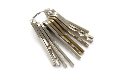 Image showing A bunch of keys