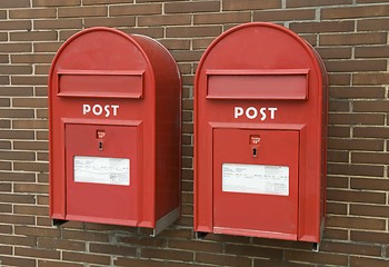 Image showing Post boxes