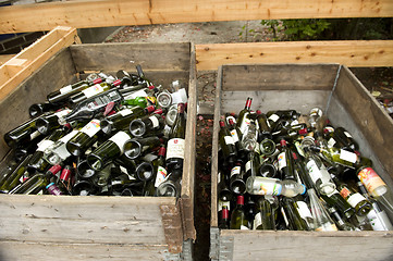 Image showing Recicle bottles