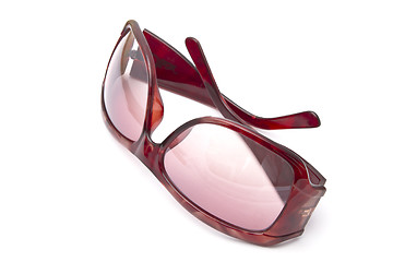 Image showing Red Sunglasses