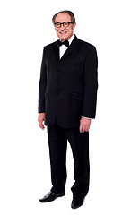 Image showing Full length shot of fashionable senior man