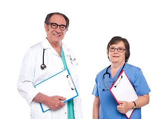 Image showing Smiling health care professionals