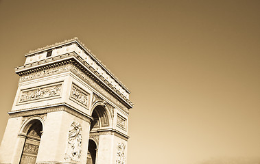 Image showing Paris - Arc de Triomphe