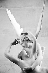 Image showing Psyche revived by Cupid kiss