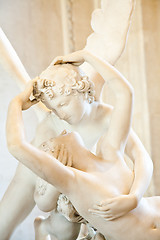 Image showing Psyche revived by Cupid kiss