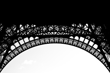 Image showing Eiffel Tower detail