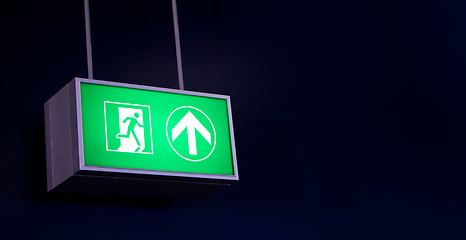 Image showing Emergency Exit