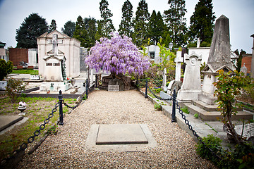 Image showing Cemetery architecture - Europe