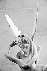 Image showing Psyche revived by Cupid kiss