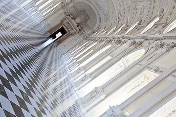 Image showing Italy - Royal Palace: Galleria di Diana, Venaria