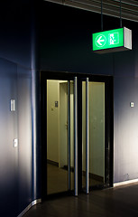 Image showing Emergency Exit