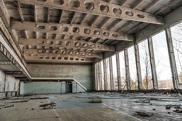 Image showing Abandoned room in chernobyl 2012