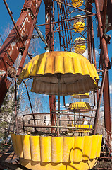 Image showing The Ferris Wheel in Pripyat, Chernobyl 2012 March