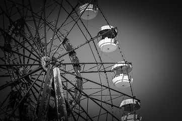 Image showing The Ferris Wheel in Pripyat, Chernobyl 2012 March