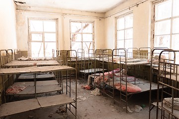 Image showing Abandoned nursery at Chernobyl