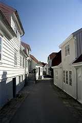 Image showing Wooden houses