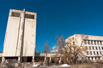 Image showing Hotel Polesie in chernobyl area, Pripyat