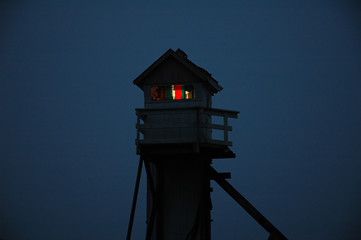 Image showing Lighthouse silhouette