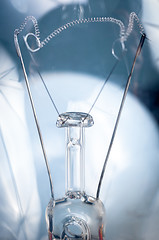 Image showing White Lightbulb closeup