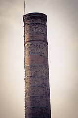 Image showing Big industrial chimney