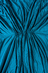 Image showing Abstract blue texture closeup